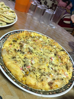 Una foto de Pastel salado de masa filo