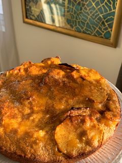 Una foto de Tarta de manzana y canela 🍎