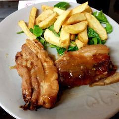 A picture of My Braised in Sweet Chilli & Pepper Sauce. 😘.