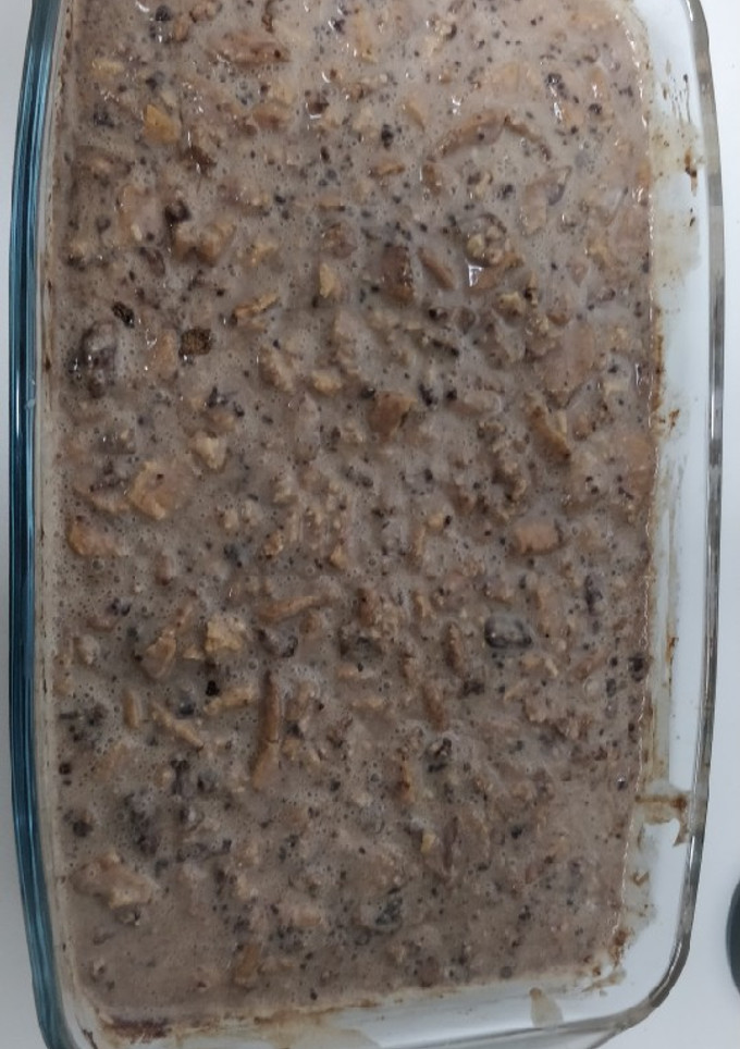 Una foto de Helado de galletas María con cacao