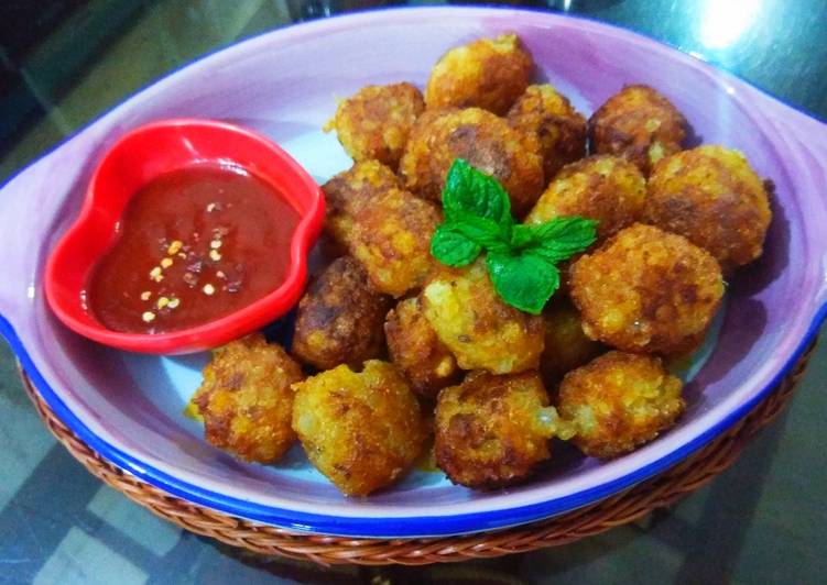 Sago, wheat flour pakore