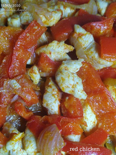 A picture of Red Chicken.