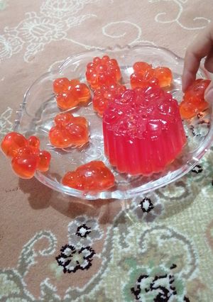 عکسی از دستور پاستیل خانگی با طعم هلو