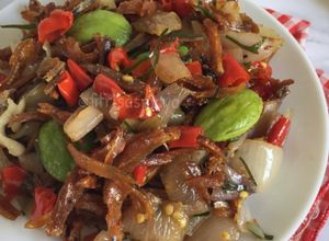 Foto resep Tumis Teri Bawang Merah