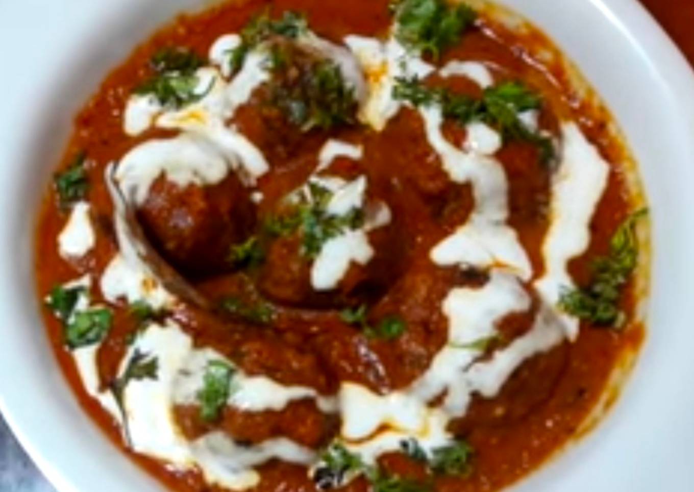Restaurant style shahi malai kofta