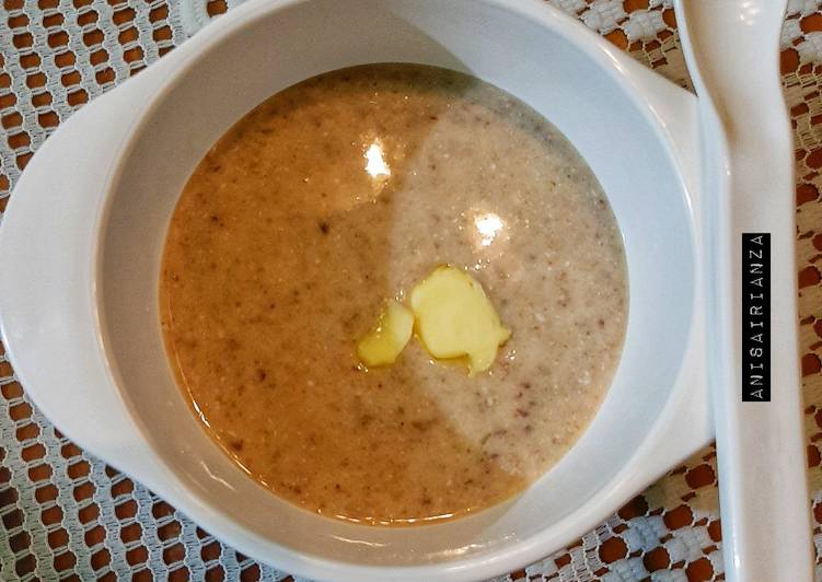 MPASI 6 bulan : Daging Sapi + Kacang Merah