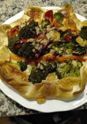 Foto principal de Pastel de verduras y queso