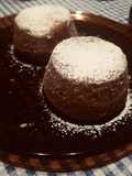 Volcán de chocolate