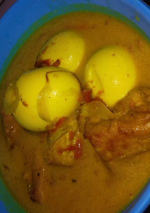 Foto resep Opor telur & tahu