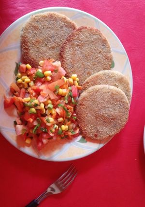 Una foto de Milanesas de soja