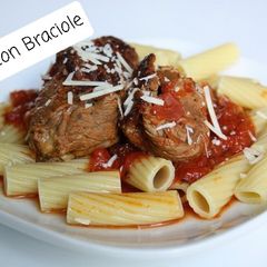 A picture of Pasta Con Le Braciole.