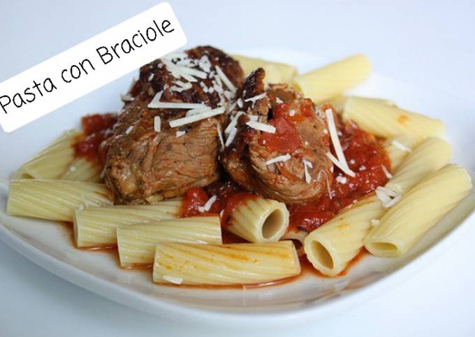 Simple Way to Make Favorite Pasta Con Le Braciole for Lunch Food