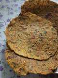 Mixed flour n mix leafy green vegetables thepla