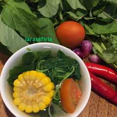 A picture of Sayur Bayam.