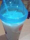 กาแฟเย็นนมอัลมอนด์งอก - คีโต