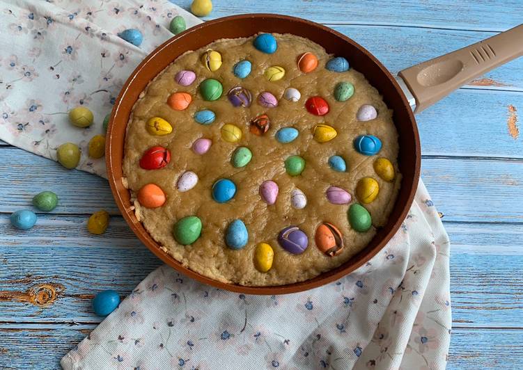 Simple Way to Make Speedy Easter egg cookie on the pan