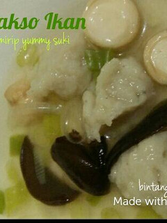 Foto resep Sup Bakso Ikan