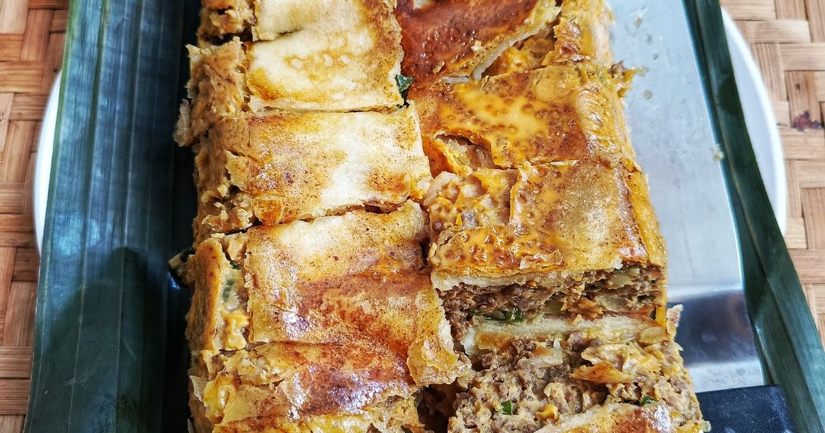 Martabak Telur Kari Daging Sapi Panggang