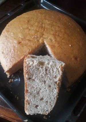 A picture of Banana-Njugu cake#sugar-less#5ingredientsrecipecontest#4wkschal#.