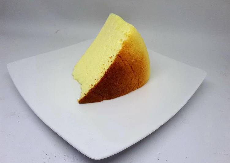 Rahasia Bikin Japanese light cheese cake (No butter) yang Harus Anda Coba