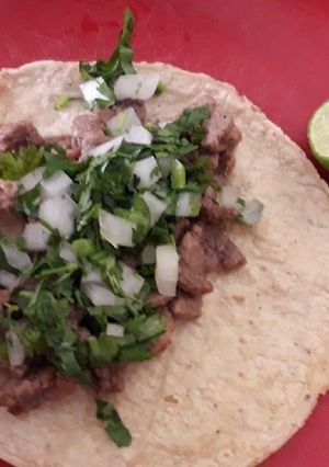 Una foto de Tacos de bistec de res
