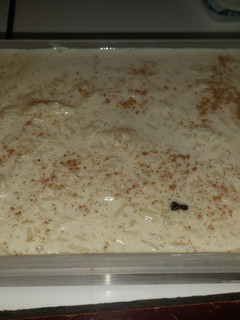 Una foto de Arroz con leche Cremosa