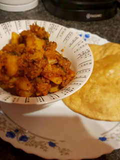 Indiai,burgonyás egytálétel(Aloo ki Sabji) recept fotója