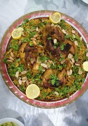 صورة لوصفة رز الكبسه