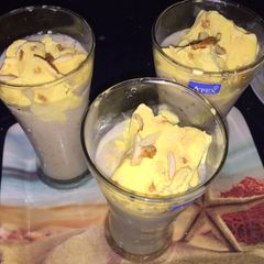 A picture of Banana milkshake.