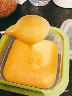 Hình của món Sốt dầu trứng.