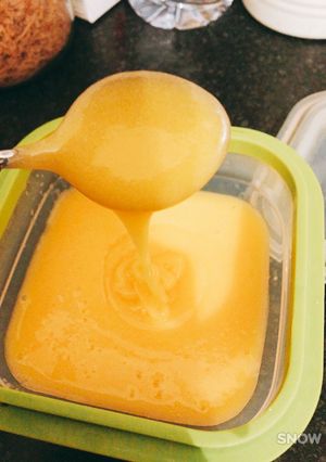 Hình của món Sốt dầu trứng.