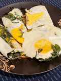 Basil Fried Eggs