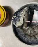 黑芝麻醬蒸蛋「適合當寶寶副食的蒸蛋」