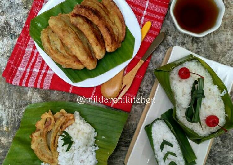 Goreng pisang ketan (#PR_JajananDaerah)