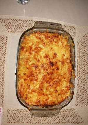 Una foto de Macarrones a la mostaza