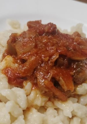 Gomba pörkölt recept fotója