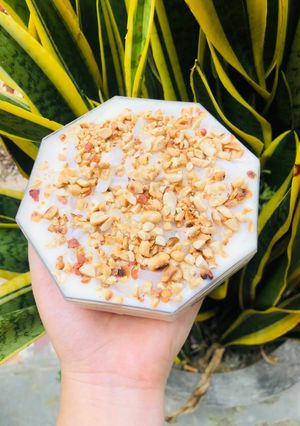 Hình của món Kem chuối siêu béo ngậy.