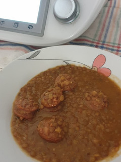 Una foto de Lentejas Thermomix