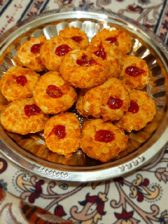 கார்ன்ப்ளேக்ஸ் வேர்க்கடலை பட்டர் குக்கீஸ் செய்முறை முக்கிய புகைப்படம்
