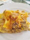 Lasagne con carciofi e crema di zucca