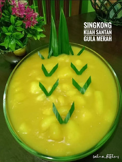 Foto resep Singkong Kuah Santan Gula Merah