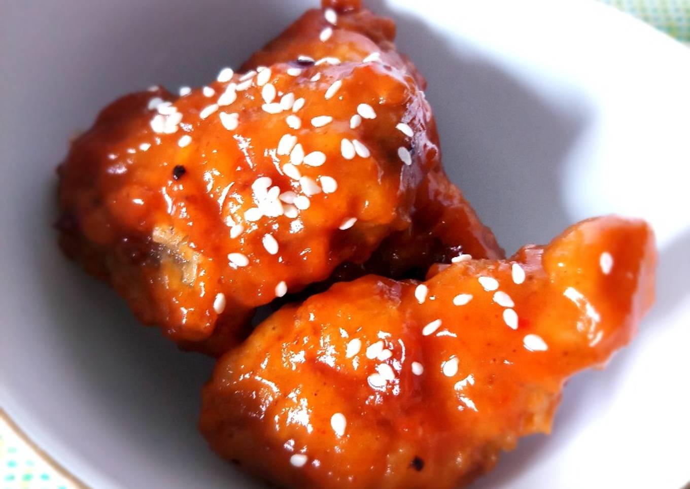 Chicken Wings ala Richeese (Spicy BBQ Chicken Wings)