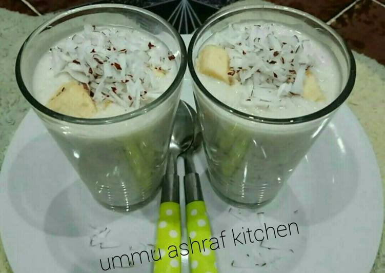 Steps to Make Great Fura da nono wt coconut nd banana | So Yummy Food Recipe From My Kitchen