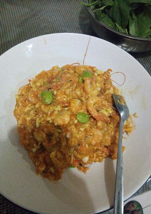 Foto resep Udang pedas manis pete