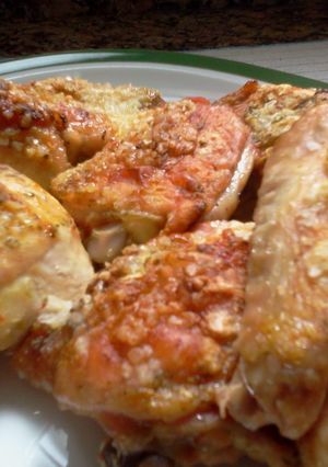 Una foto de Pollo a la sal
