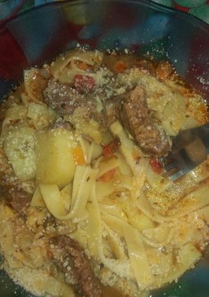 Una foto de Guiso de Fideos😄