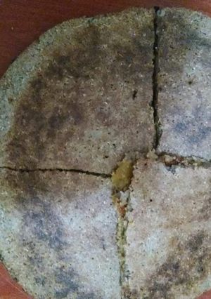 صورة لوصفة كسرة الشعير بحشوة لذيذة