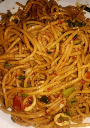 Foto resep Mie gomak (mie lidi) goreng