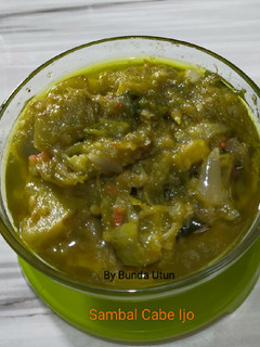 Foto resep Sambal Cabe Ijo