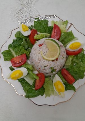 صورة لوصفة سلاطة بالليمون🥬🍋